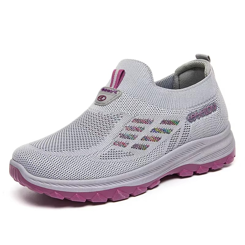Skye – Comfort Sneakers - Gray - 36