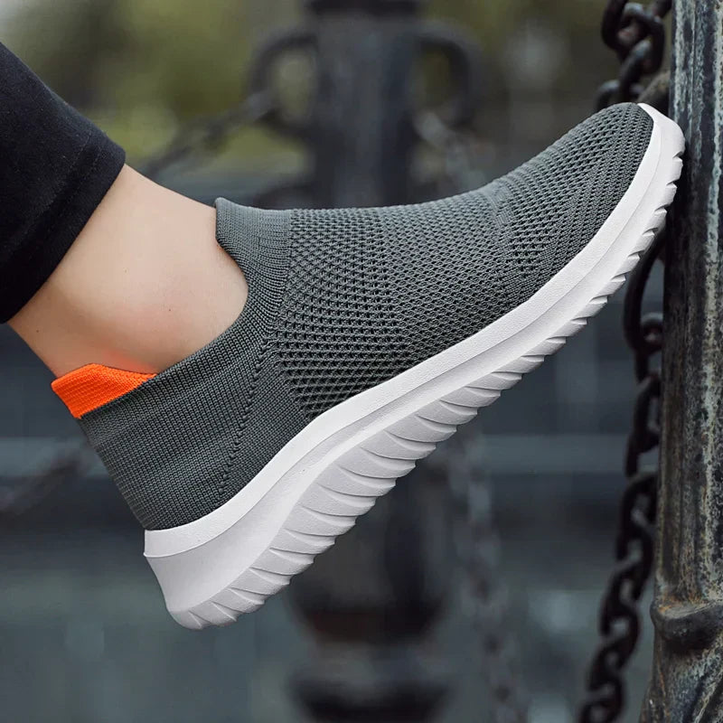 SportWalk – Comfort Athletic Sneakers - Black/White - 38