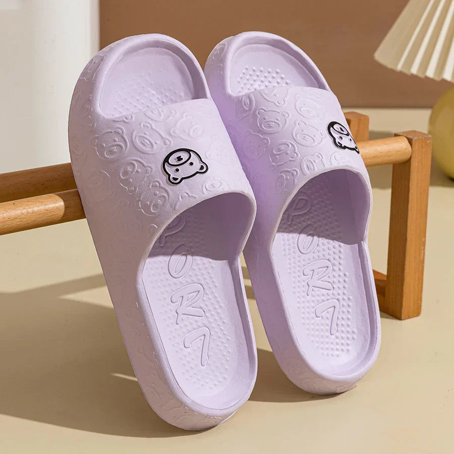 WalkBear – Women's Comfort Slides - White - 34