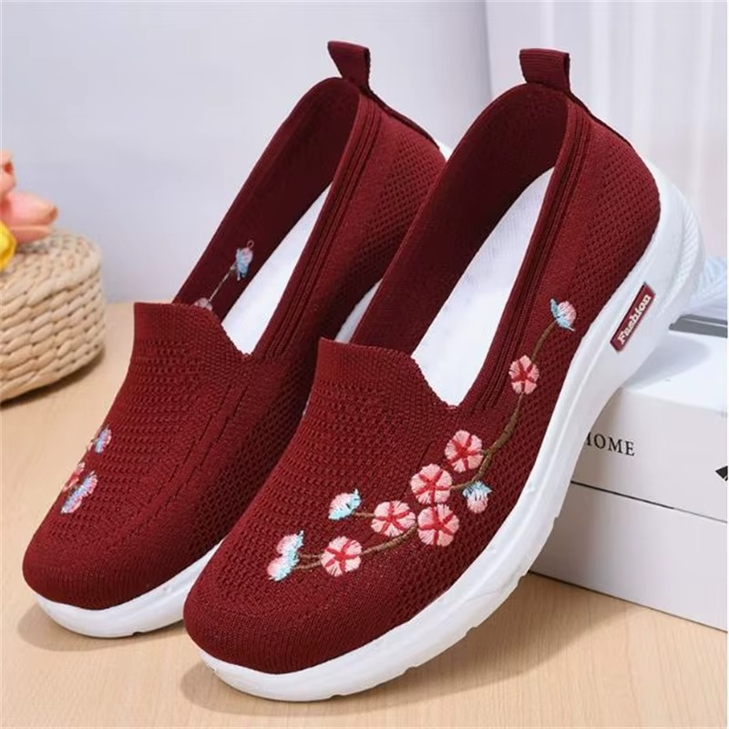 Flower – Comfort Sneakers - Gray - 37