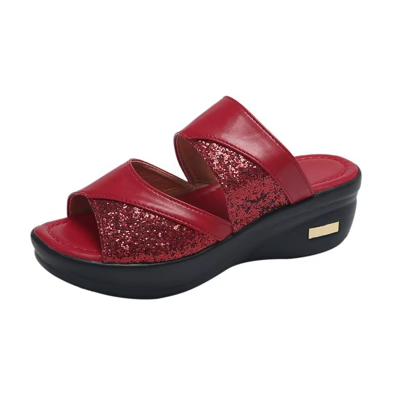 Dorato – Women's Comfort Sandals - Gold - 35