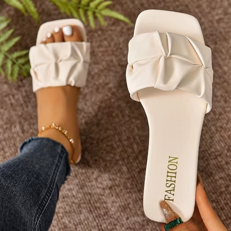 Puffy – Women's Comfort Sandals - White - 41