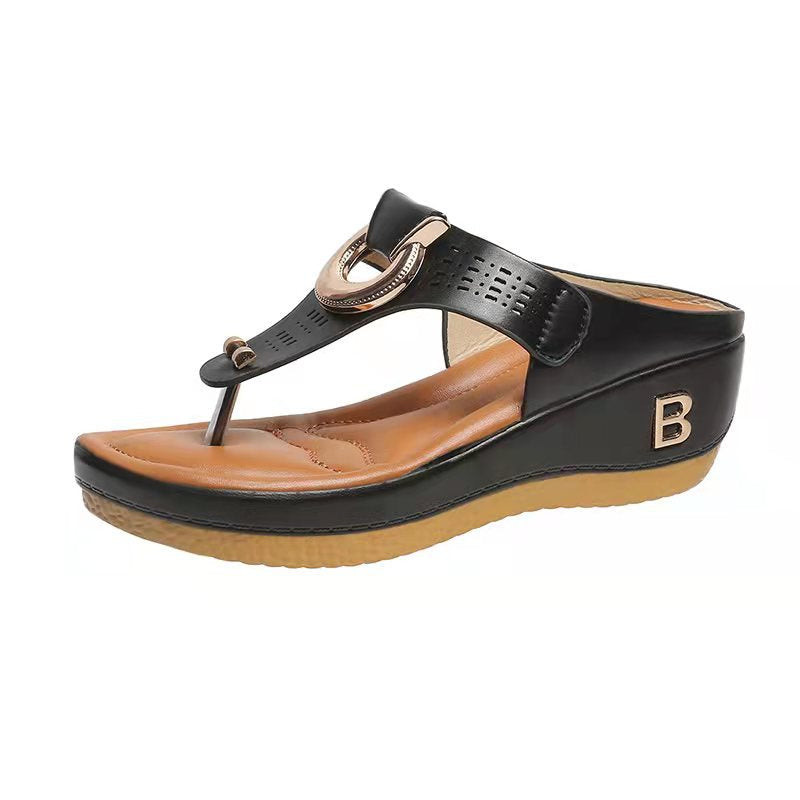 Beauty – Women's Comfort Sandals - Black - 33