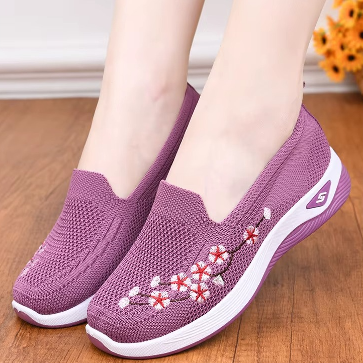 Tênis Feminino Flower Leve e Confortável