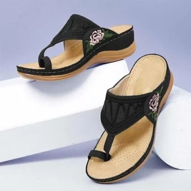 Dutch – Women's Comfort Sandals - Black - 39