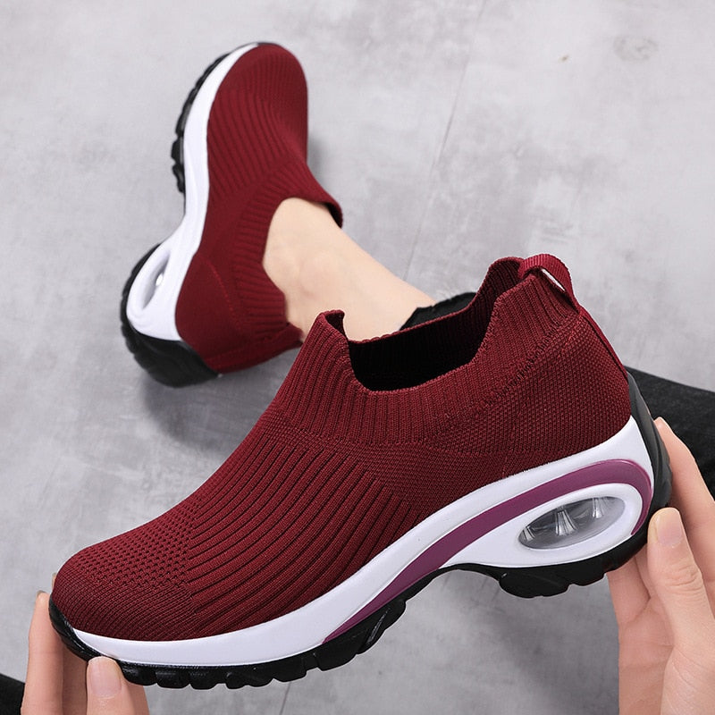 Atena – Comfort Sneakers - White - 39