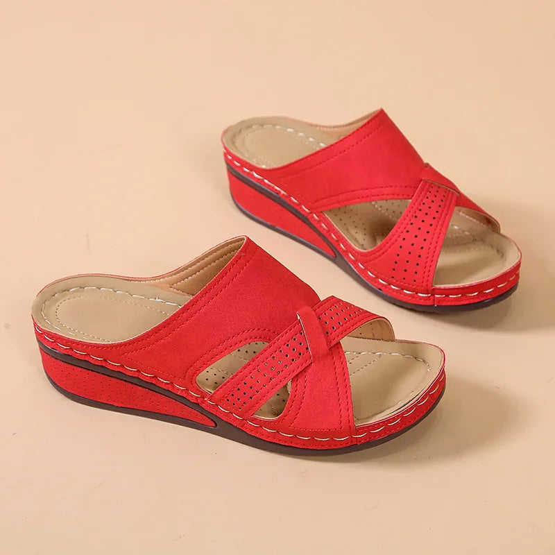 Estella – Women's Comfort Sandals - Black - 39