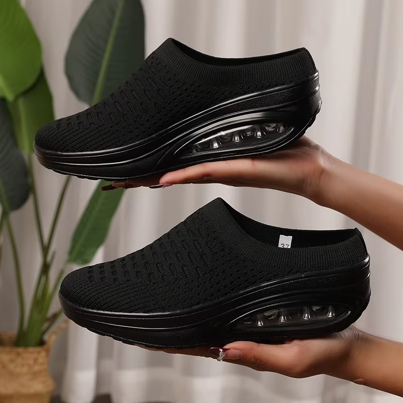 NovaSport – Comfort Athletic Sneakers - Black - 40