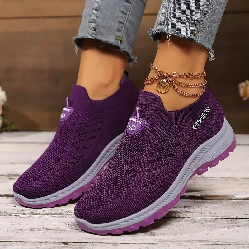 Skye – Comfort Sneakers - Gray - 39