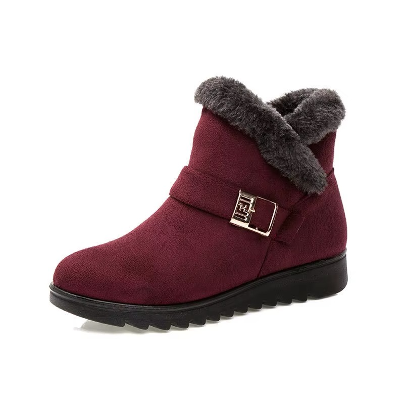 Lisbon – Women's Comfort Boots - Red - 36