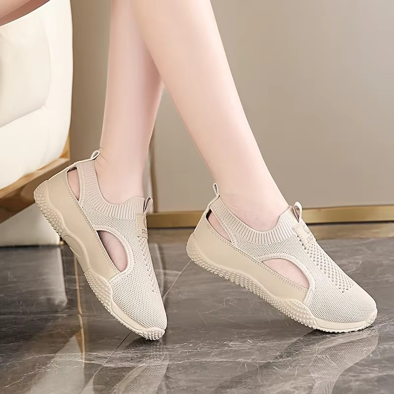 Femory – Comfort Sneakers - Beige - 36