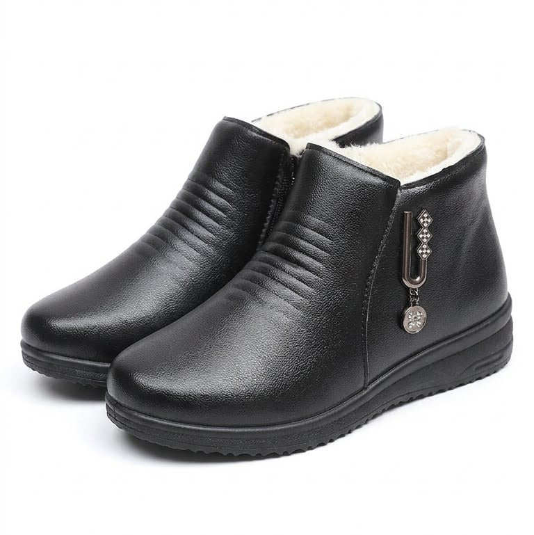 Afonsis – Women's Comfort Boots – Style 4 - Black - 35