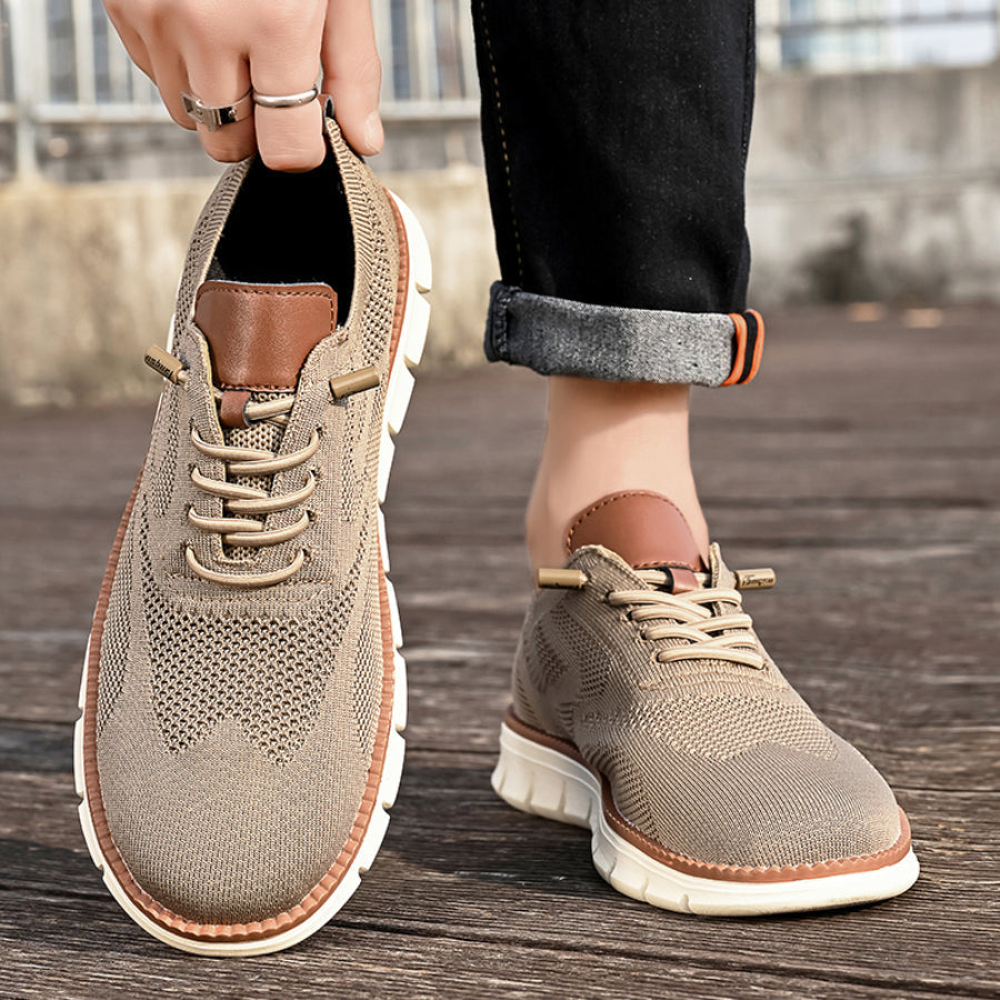 UpComfort – Men's Comfort Sneakers - Beige - 40