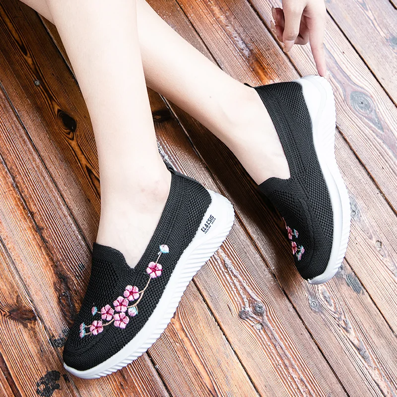 Flower – Comfort Sneakers - Black - 38