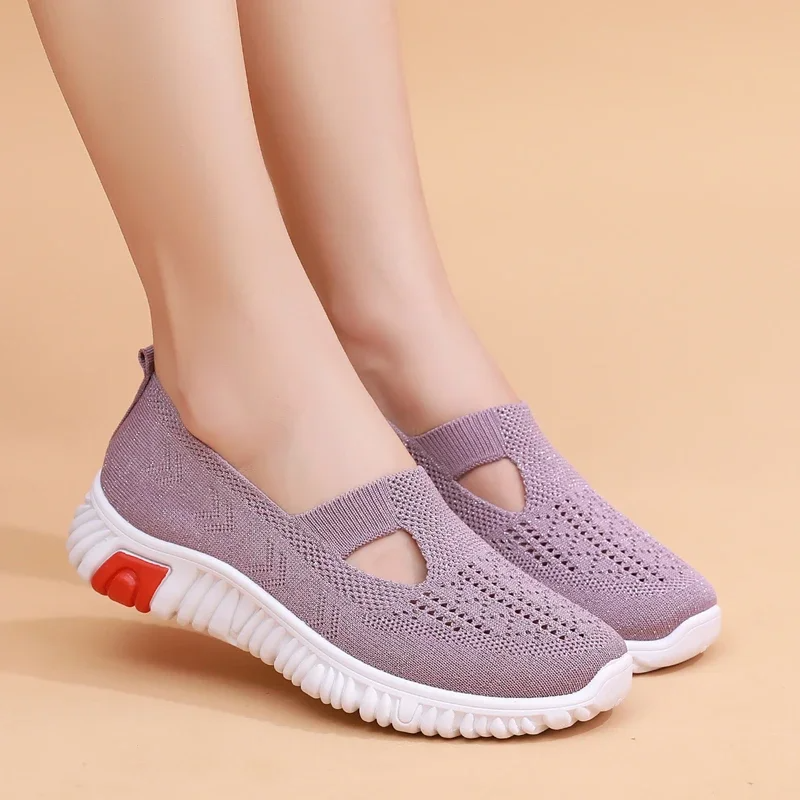 UltraSoft – Women's Comfort Sneakers - Purple - 36
