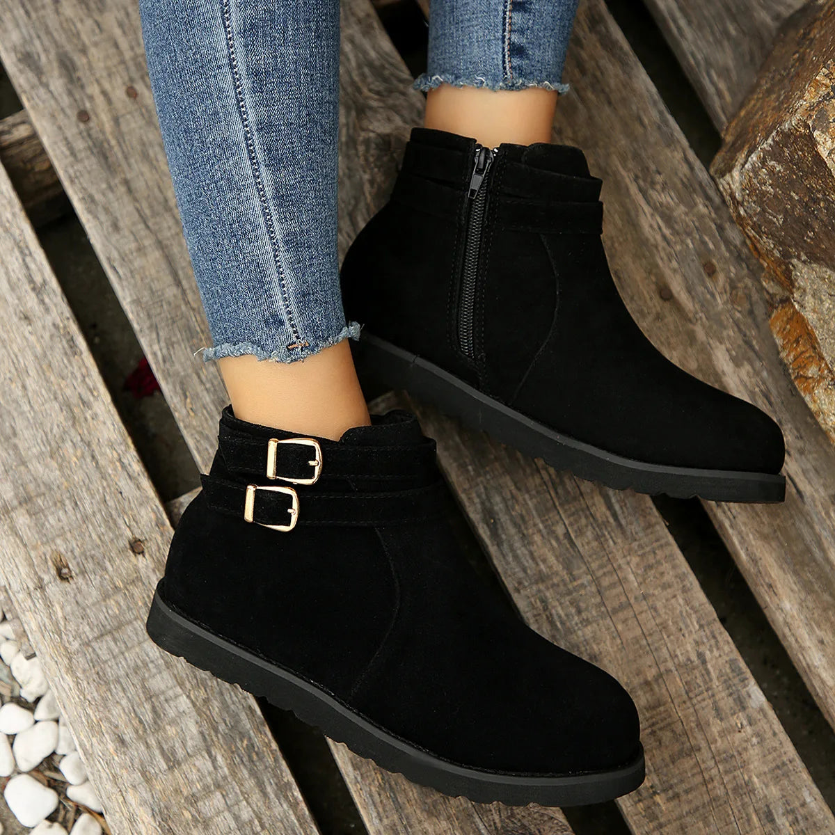 Bota Feminina Glow Confortável e Discreto