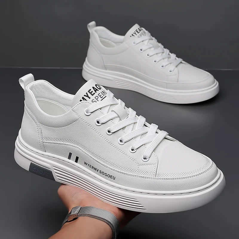 Casual Sport – Comfort Athletic Sneakers - White - 42