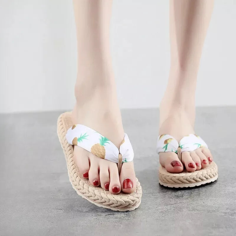 Strawberry Comfort Orthopedic Flip Flops