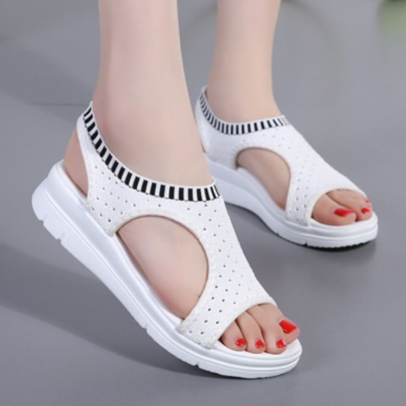 Roman – Women's Comfort Sandals - White - 38
