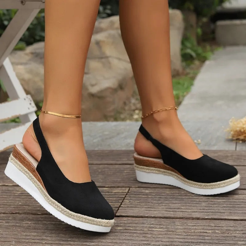 Mariam – Women's Comfort Sandals - Black - 39