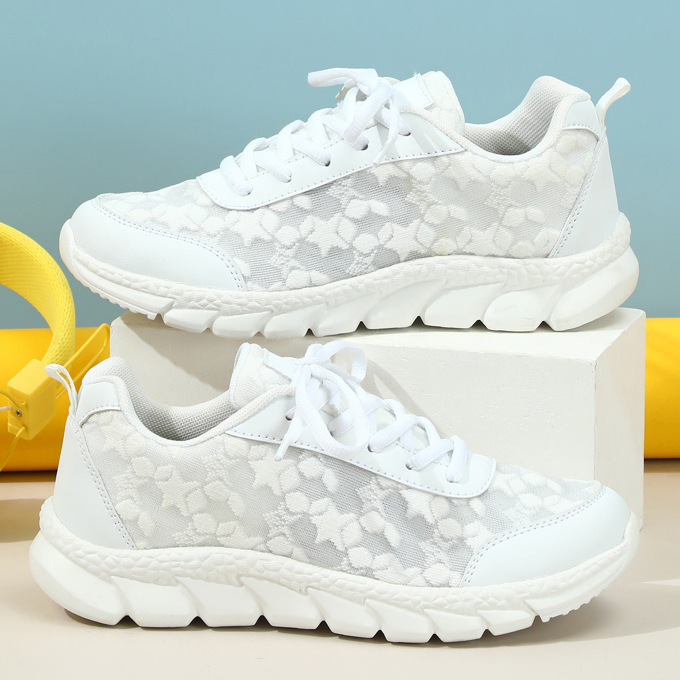 Diana – Comfort Sneakers - White - 39