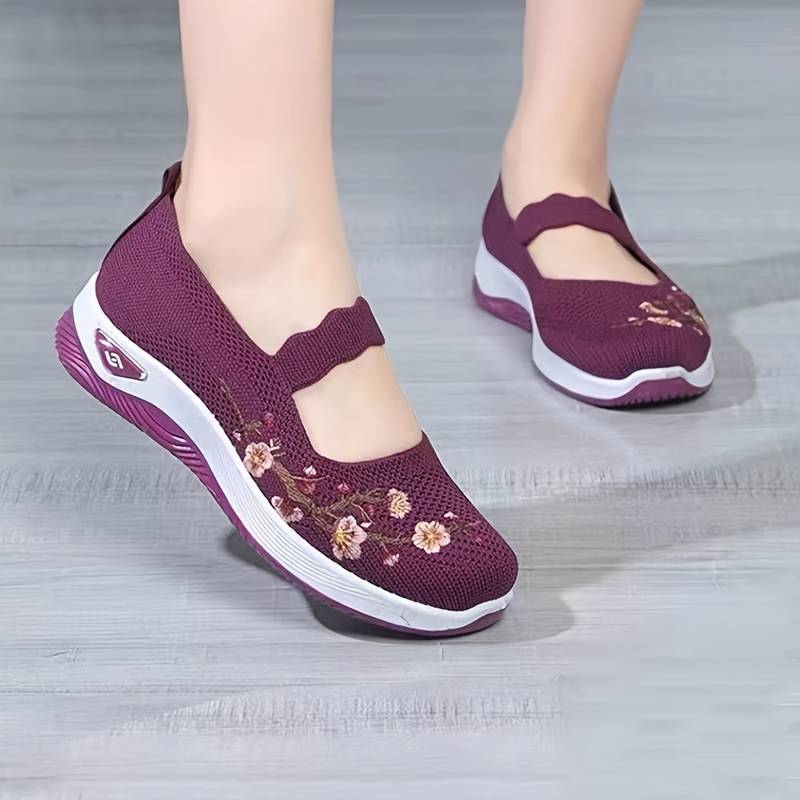 Fit Floral Orthopedic Sneakers