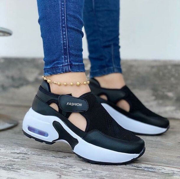 Air Fit – Comfort Sneakers - Black - 36
