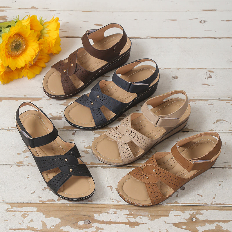 Ana – Women's Comfort Sandals - Black - 34
