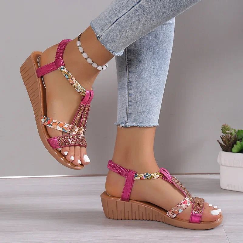 Bohemian – Women's Comfort Sandals - Black - 38