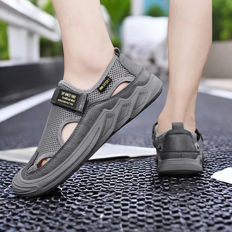 Sandália Masculina Confort Max Leve e Confortável