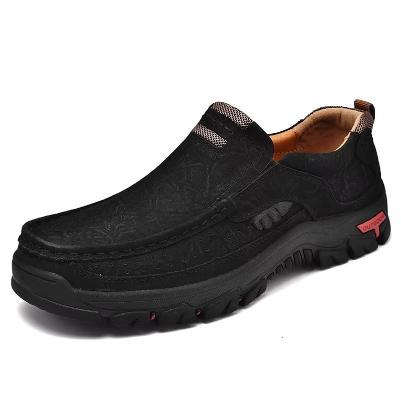 Horus – Comfort Shoes - Dark Brown - 44