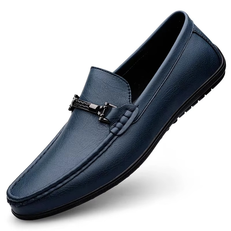 Carvelli – Men's Comfort Loafers - Black - 39