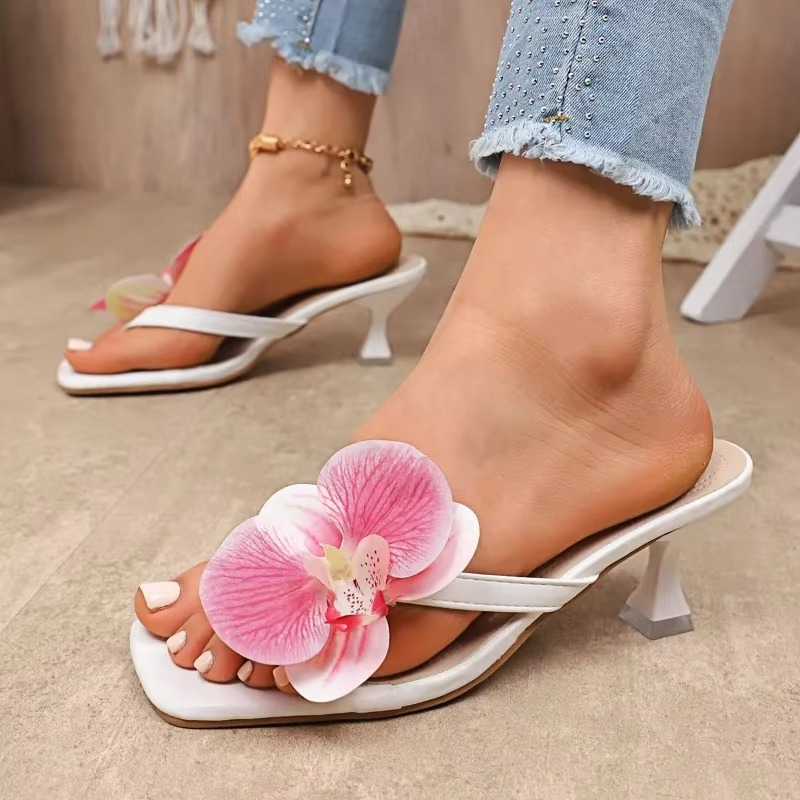 Flora – Women's Comfort Sandals - Pink - 38