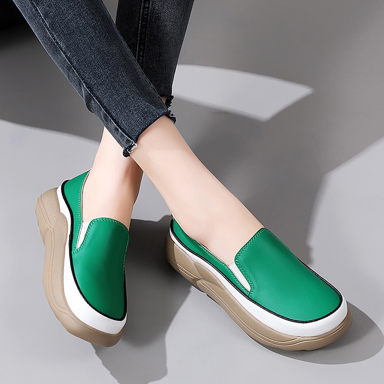Aurora – Comfort Sneakers - White - 39