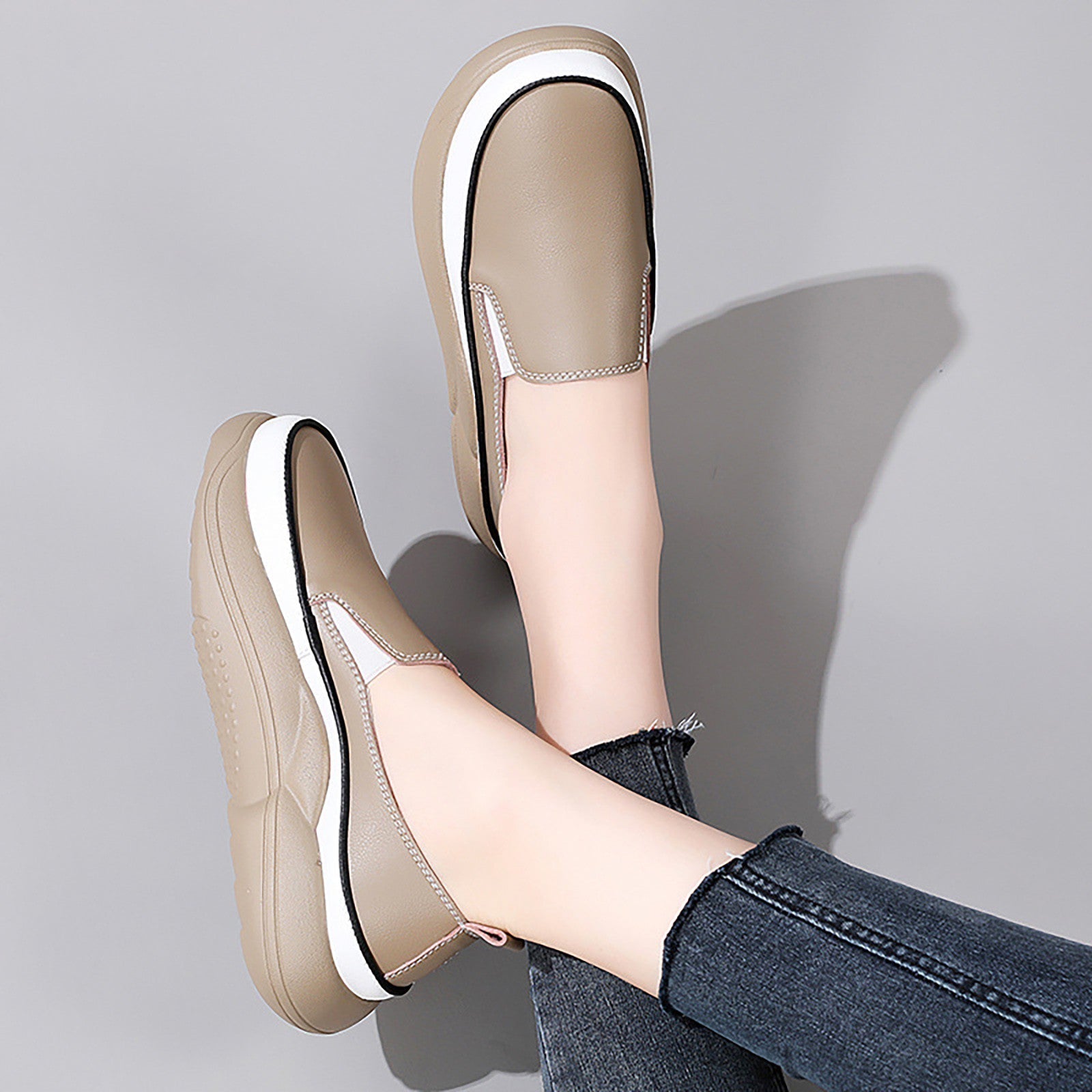 Aurora – Comfort Sneakers - White - 40