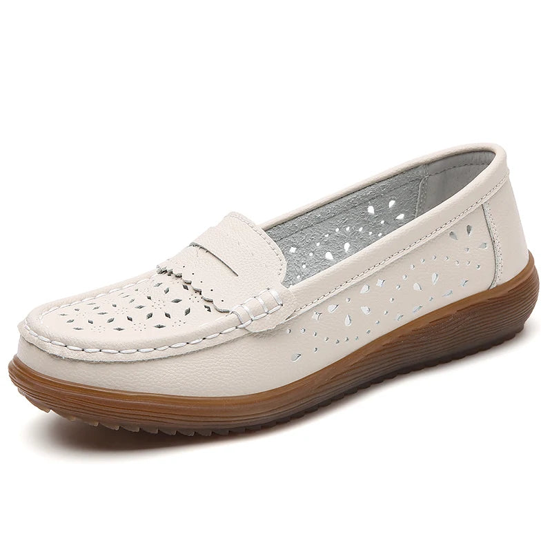 Mocassim Feminino OrtoMotion Confortável e Discreto
