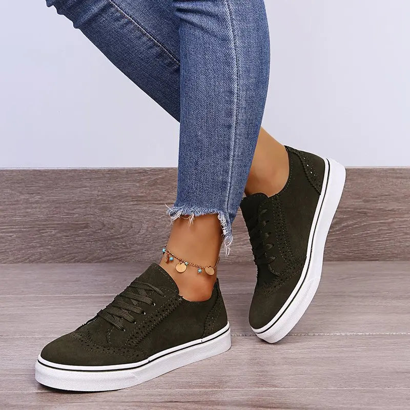 Wellness – Women's Comfort Sneakers - White - 42