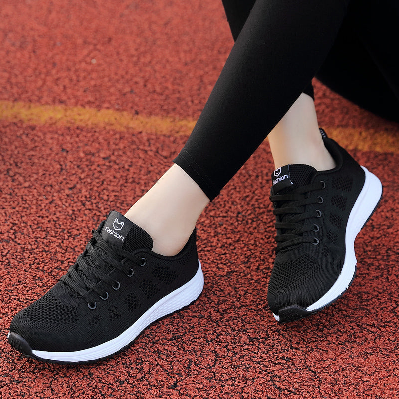 Max Running – Comfort Athletic Sneakers - Black/Pink - 35