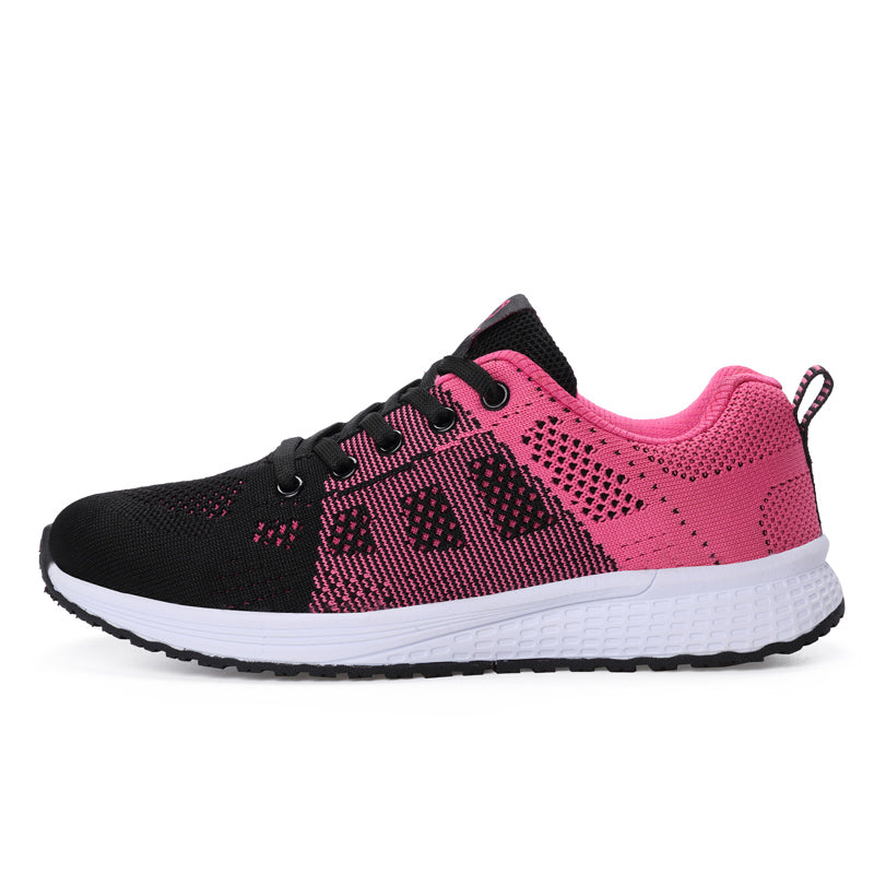 Max Running – Comfort Athletic Sneakers - Black/Pink - 36