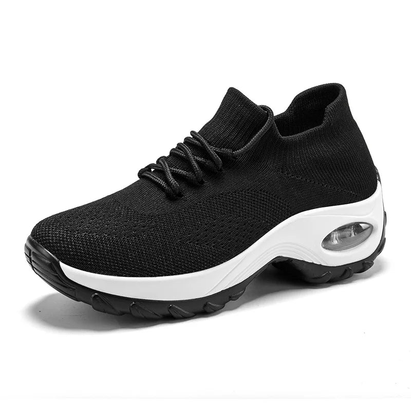 Ortobalance – Comfort Sneakers - Black/White - 35