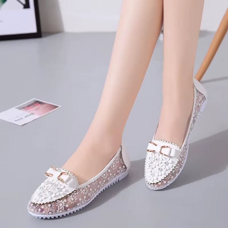 Garden – Women's Comfort Loafers - White - 37