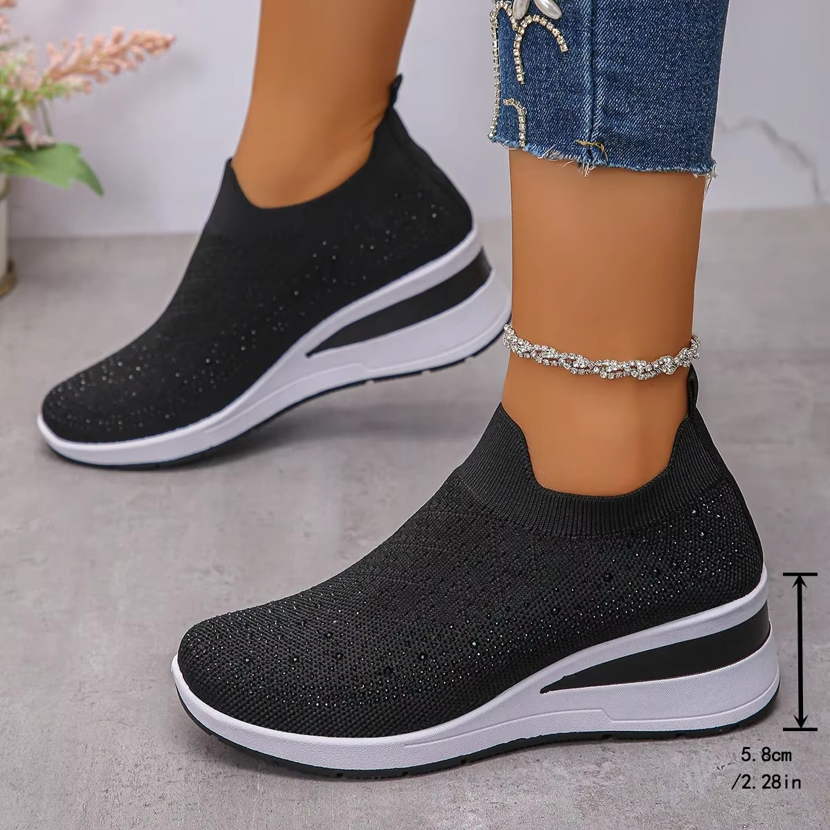 SoftLife – Comfort Sneakers - Black - 37