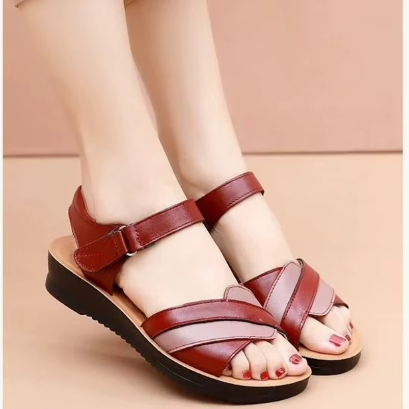 Vallencia – Women's Comfort Sandals - Black - 38