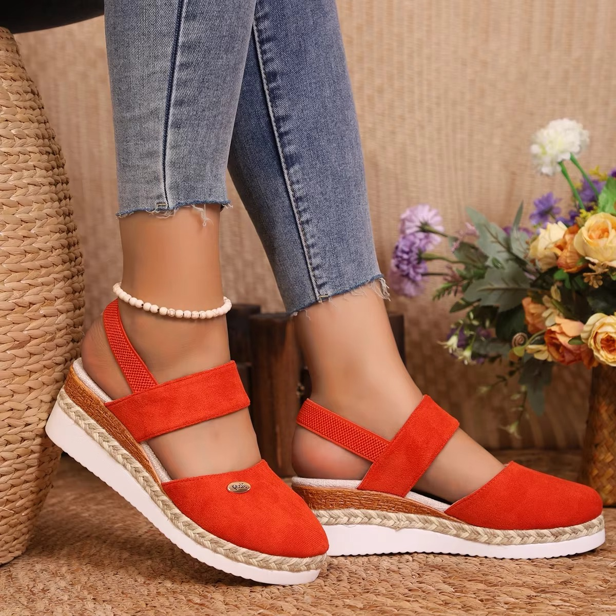 Azaleia – Women's Comfort Sandals - Beige - 39