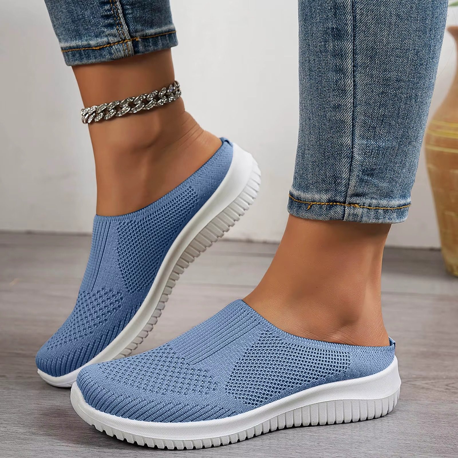 Stella – Comfort Sneakers - Green - 37