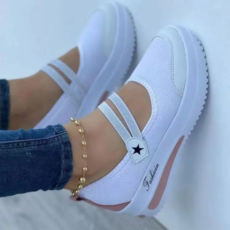 Dreamy Step – Comfort Sneakers - Pink - 37