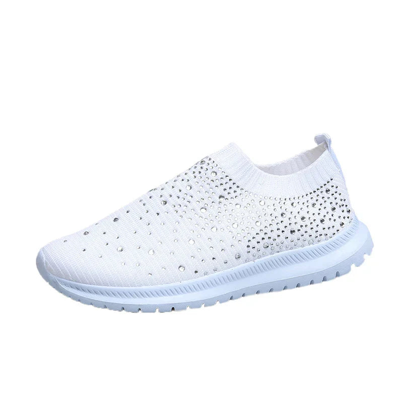 Star – Women's Comfort Sneakers - White - 35