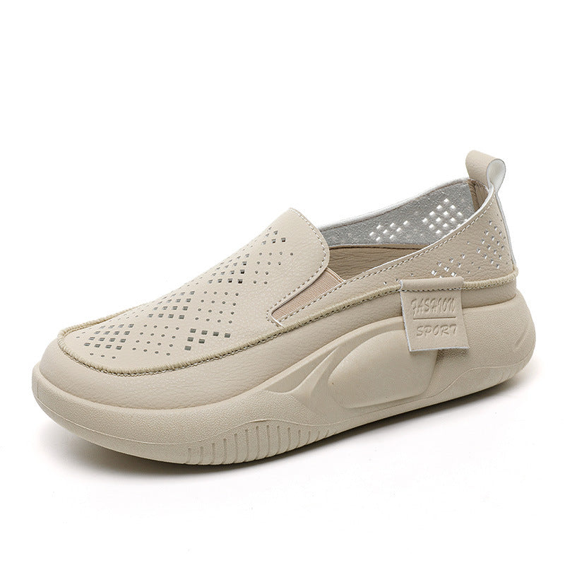 Glamour – Comfort Sneakers - Beige - 35