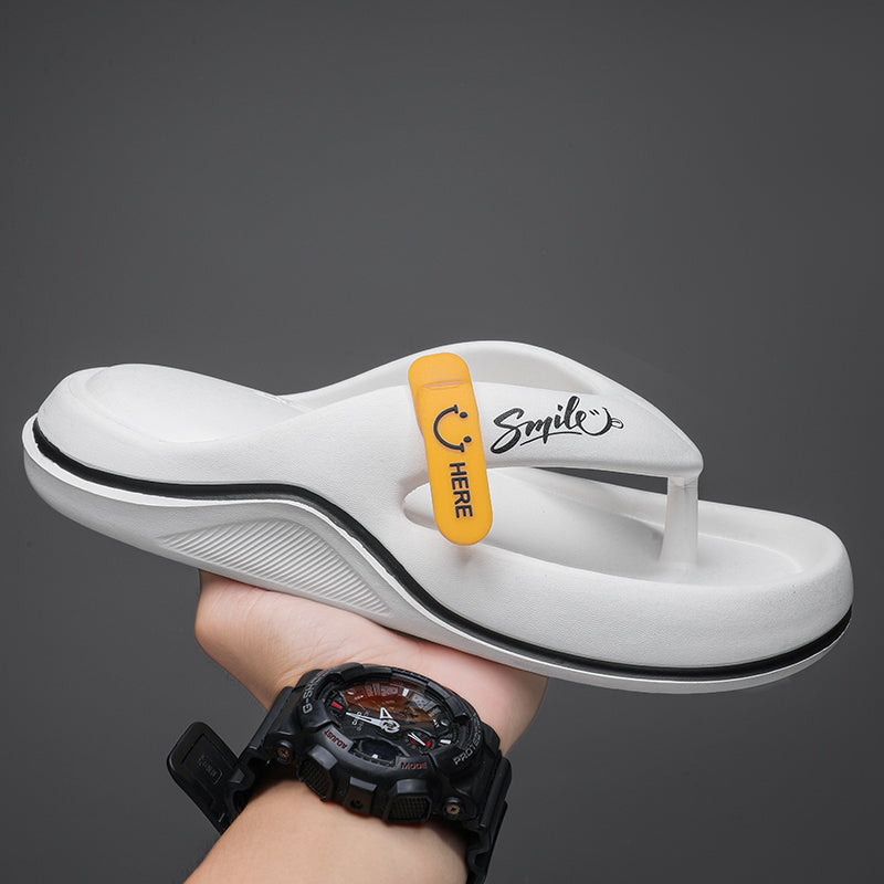 Top Smile – Women's Comfort Flip-Flops - White - 39