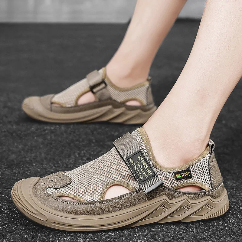 Sandália Masculina Confort Max Leve e Confortável